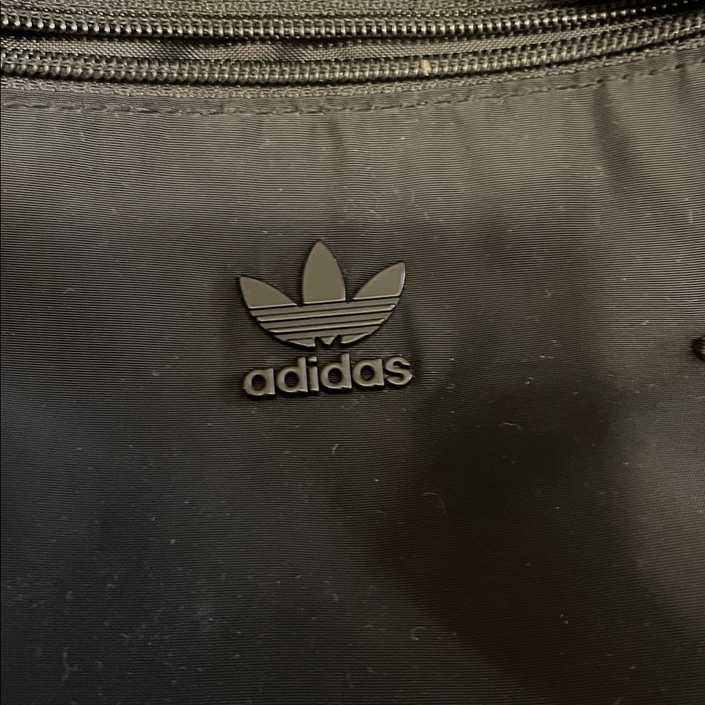 Adidas Black Crossbody Bag with Logo Strap - Picture 2 of 8